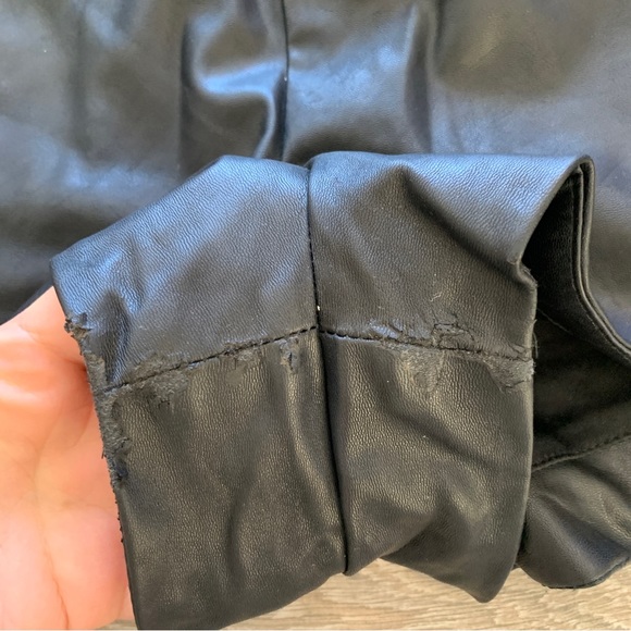 3 for $50 | ZARA pleather shorts - Picture 3 of 7